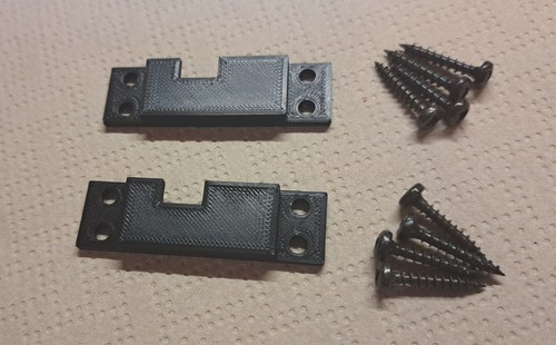 Turntable dust cover hinge - 2x,