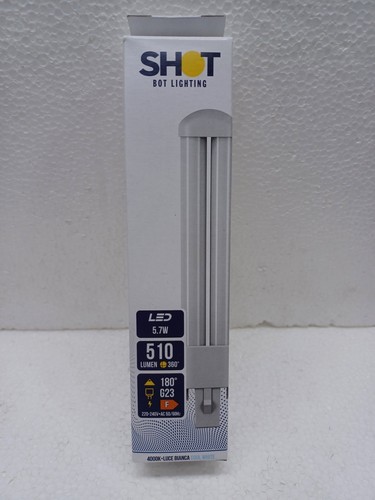 Lampada led 2pin g23 5 - 2pin, 5,7w