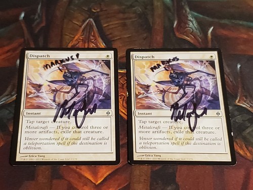 Mtg dispatch english signed - 2x,