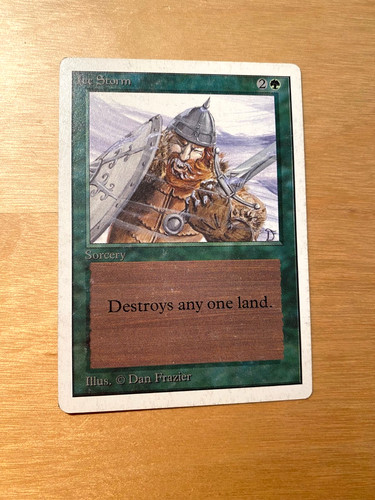 Mtg ice storm unlimited - mtg,