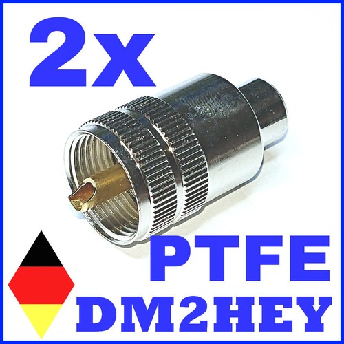 Pl259 ptfe uhf - de-,